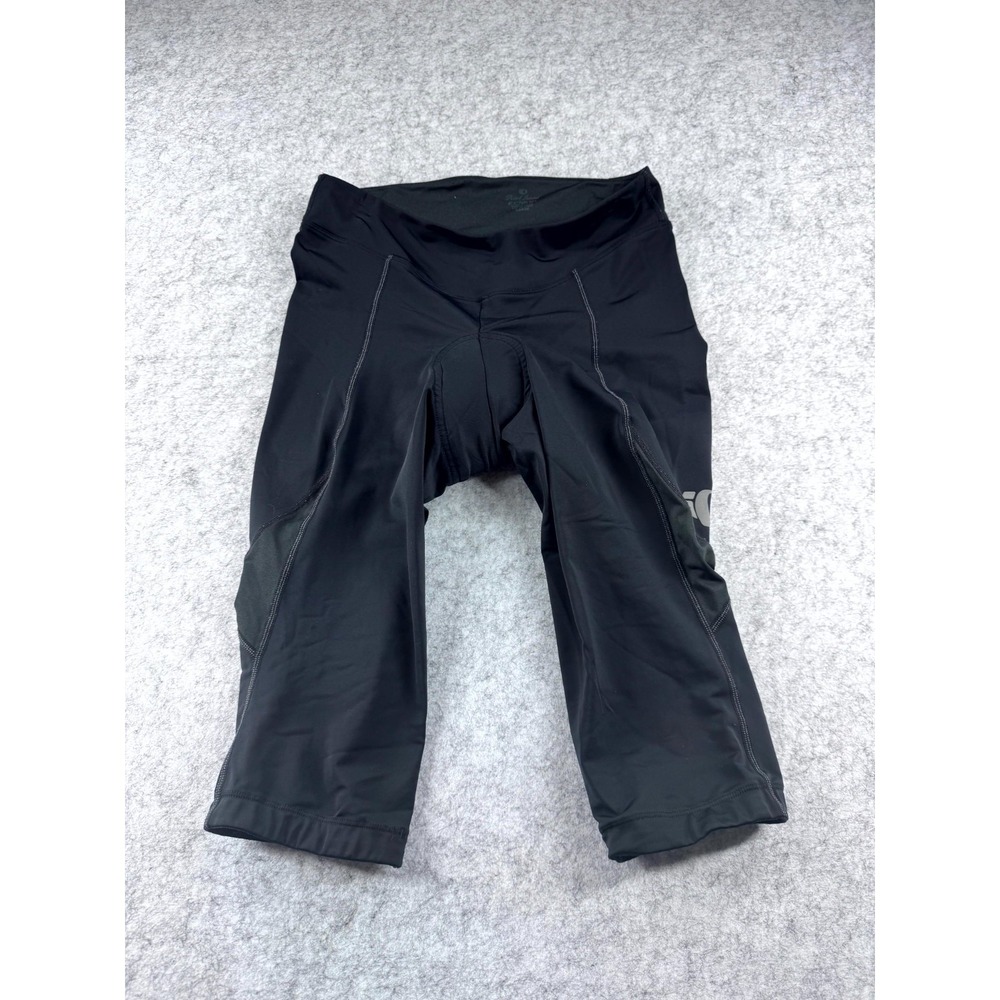 Pearl Izumi Cycling Capri Pant Womens Large Black Padded Stretch Classic Outdoor